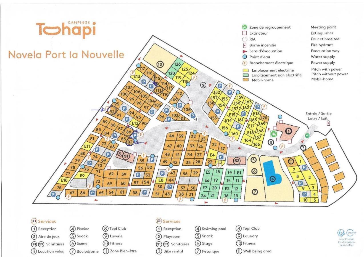 Mobil Home 4-5 Personnes Port La Nouvelle Dış mekan fotoğraf